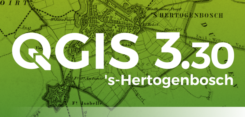 QGIS 3.30: "'s-Hertogenbosch"
